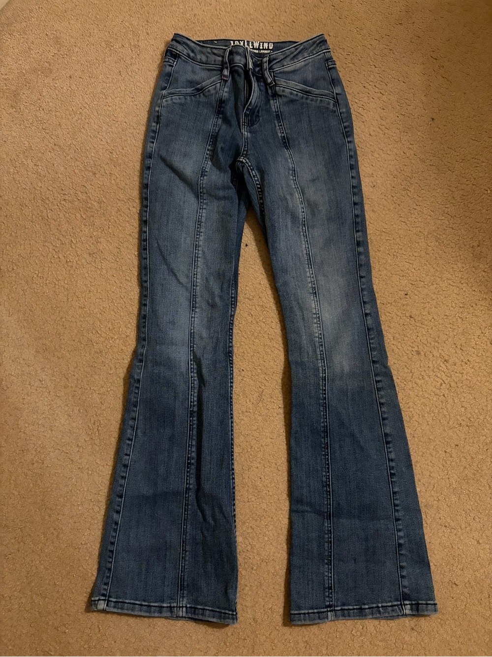 Women's Dark Blue bootcut Jeans